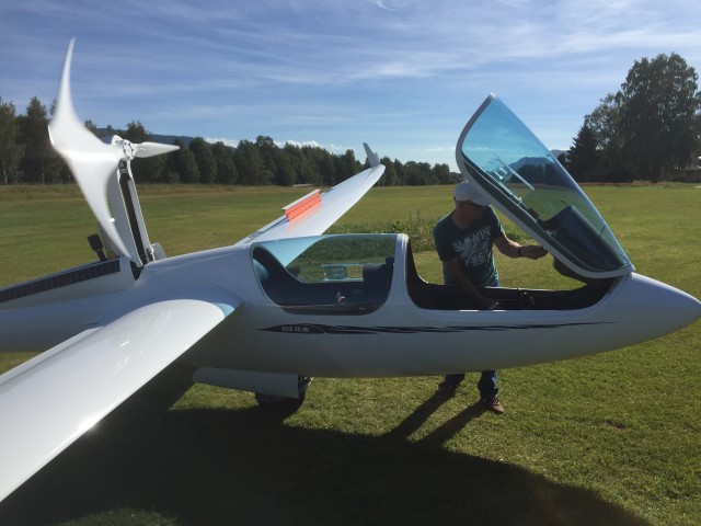 Testkj�ring av motoren