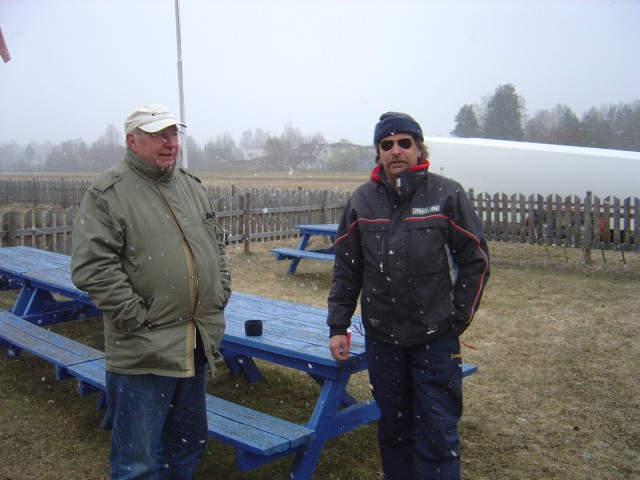 S� kom sn�en 2 timer etter ankomst