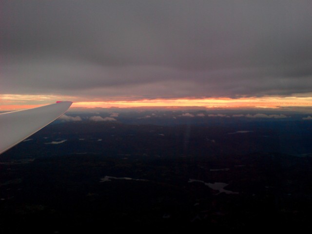 Utsikt vestover fra b�lgen over Holtefjell