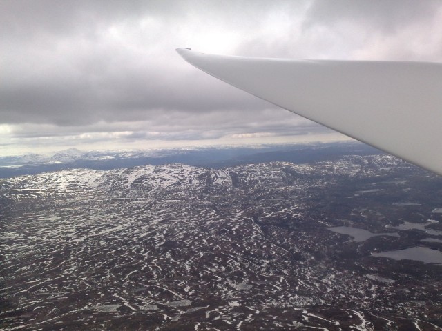 Fremdeles sn� p� Blefjell