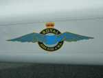 Klubb-emblem p� C-172 
