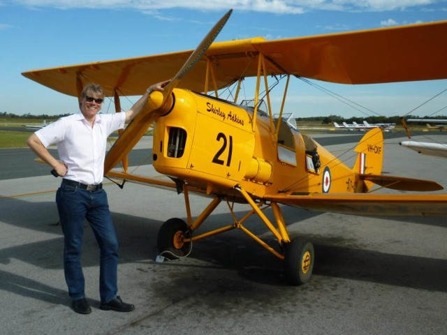 Shirley og artikkelforfatteren 