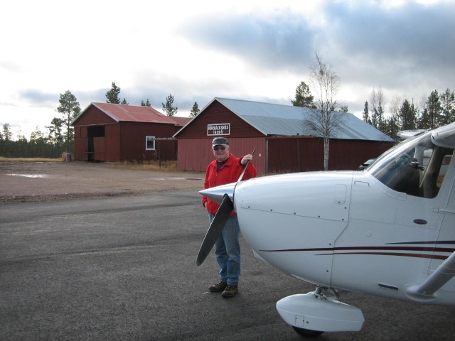 Litt enklere forhold og litt d�rligere v�r, men fortsatt blid Arne i R�rb�cksn�s - 27.10.08