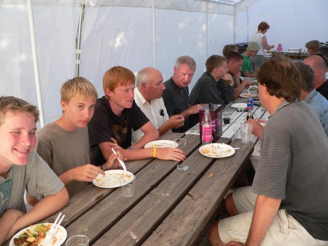 Middag med EFKS og bes�k fra Vejle