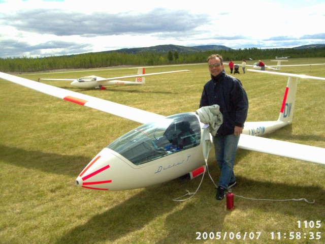 Tirsdag 7. juni. Christer lover � satse(nesten) alt! (hvilket han ogs� gjorde!)