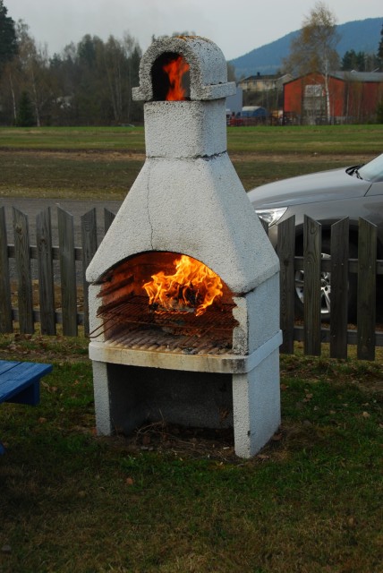 V�rrengj�ring av grillen