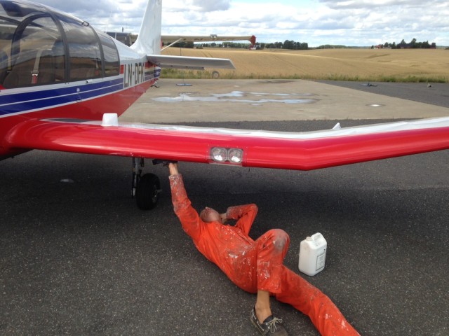 Formannen gj�r en innsats